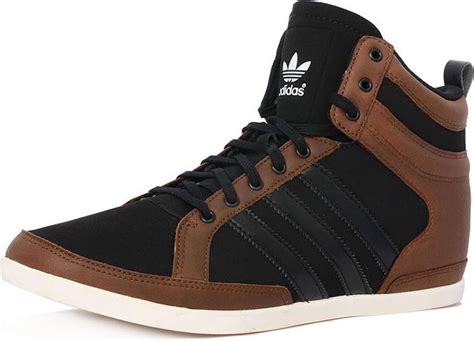 adidas zwart halfhoge heren sneakers|Heren.